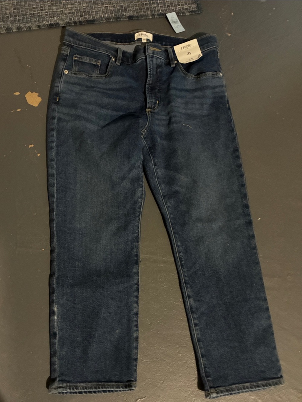 Loft Rivete petite slim mid-rise denim 31P